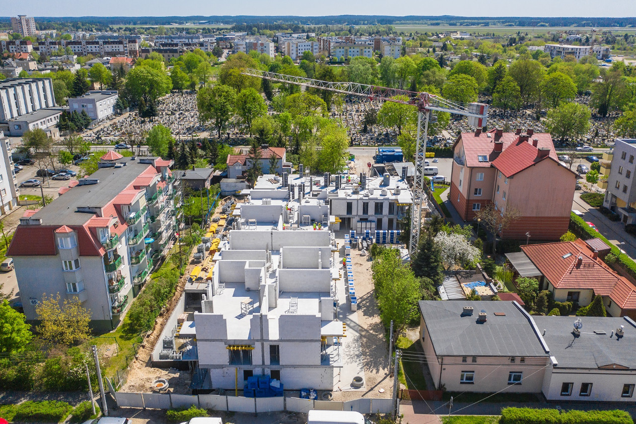 budowa mieszkań przy Gołębiej w Bydgoszczy