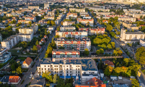 Budynek NEST w budowie