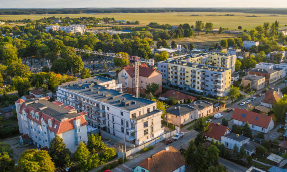 Budynek NEST w budowie