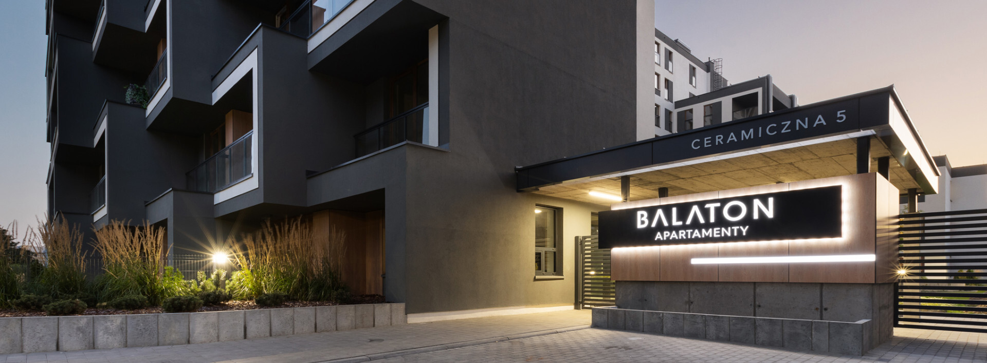 Balaton Apartamenty - wejście
