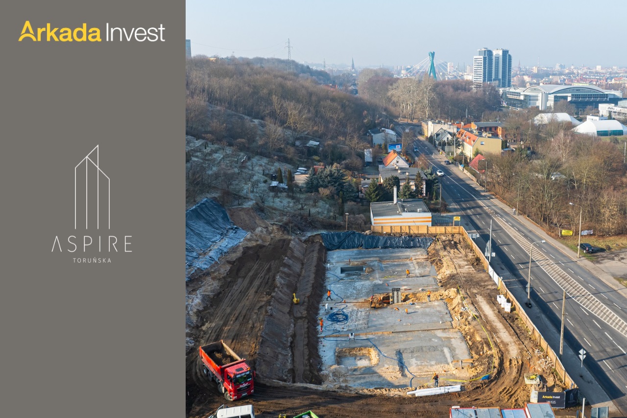 Postęp prac na budowie ASPIRE – luty 2025