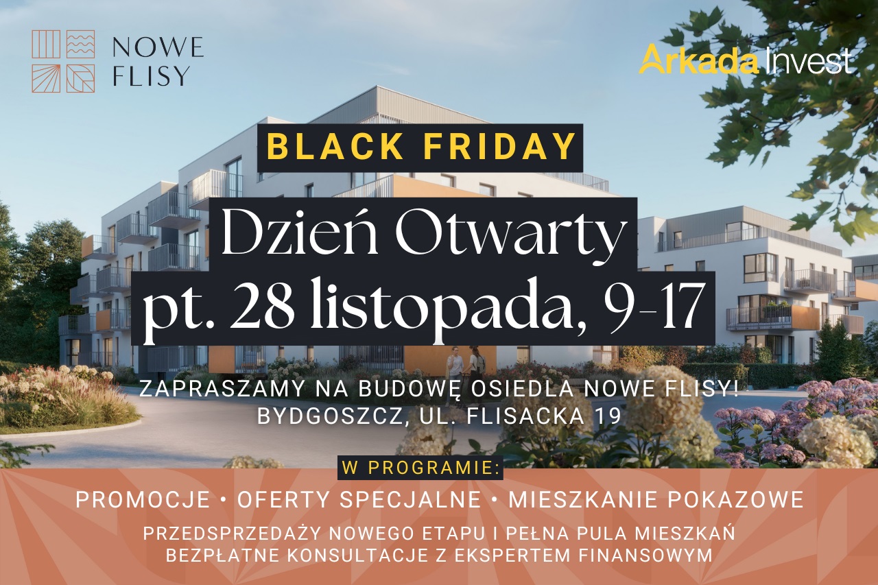 Nowe Flisy – Dzień Otwarty 28.11 – Black Friday i Oferty Specjalne