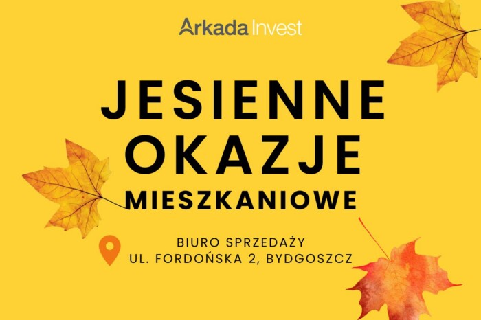 Jesień Pełna Okazji w biurze sprzedaży mieszkań Arkada Invest