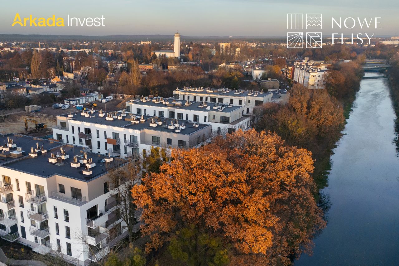 Nowe Flisy – prace nad elewacją II etapu osiedla