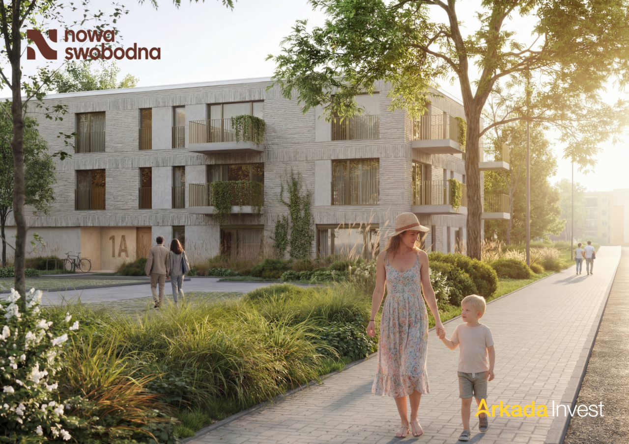 Już wkrótce: Nowa Swobodna – nowa inwestycja Arkada Invest w Fordonie